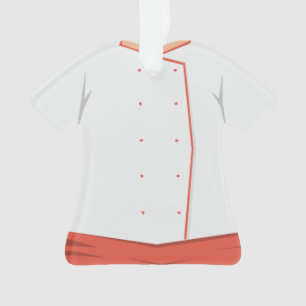 Ornement personnalisé de vacances de Noël de chef