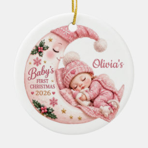 Ornement personnalisé pour le premier Noël de bébé