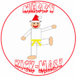 Ornement Photo Sculpture Arts martiaux Ceinture jaune Ornement de Noël<br><div class="desc">Cet ornement de Noël Martial Arts Jaune Ceinture Joyeux Kick-Mas fait un cadeau de Noël unique ou un rembourrage pour votre artiste martiale. Convient à tous les arts martiaux - karaté, taekwondo, kung fu, judo etc. L'image est un gars de la ceinture jaune des arts martiaux portant un chapeau rouge...</div>