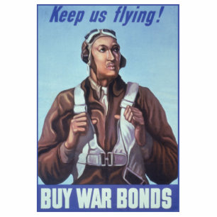 Ornement Photo Sculpture Aviateurs noirs : Service militaire de combat de 2