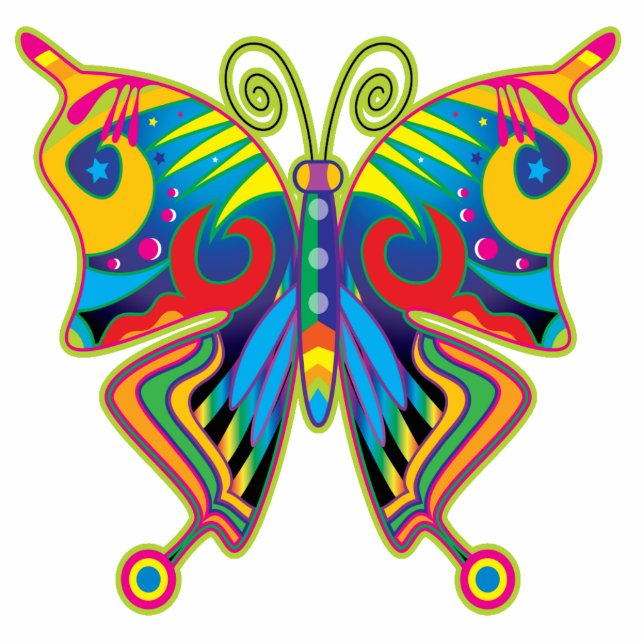 ORNEMENT PHOTO SCULPTURE BUTTERFER ART (Devant)