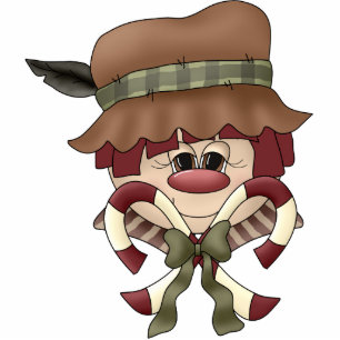 Ornement Photo Sculpture Caractère sucre de canne Ornament