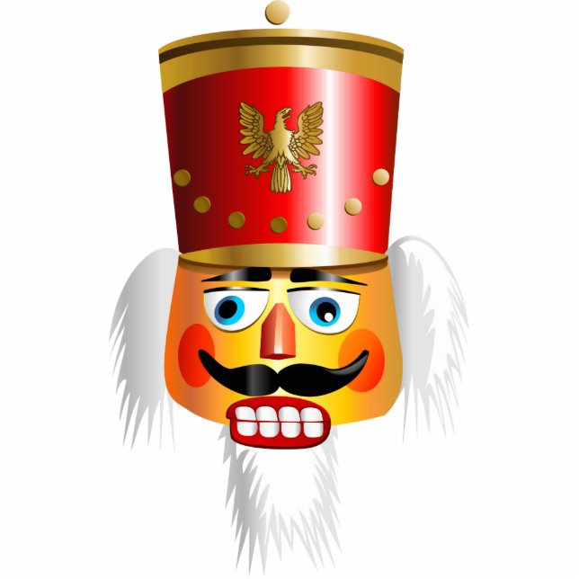 Ornement Photo Sculpture Casse-noix drôle (Devant)