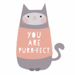 Ornement Photo Sculpture Cat<br><div class="desc">Vous êtes un chat parfait</div>