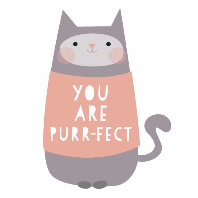 Ornement Photo Sculpture Cat (Devant)