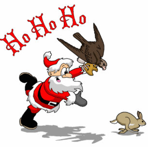 Ornement Photo Sculpture Chasse Père Noël