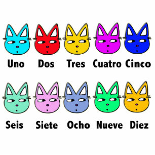 Ornement Photo Sculpture Comptage des chats espagnols