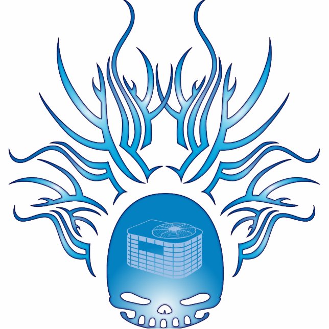 Ornement Photo Sculpture Crâne de la CAHT (Devant)