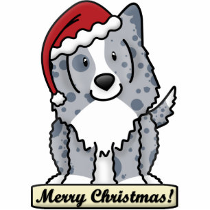 Ornement Photo Sculpture Dessin commémoratif de Blue Sheltie