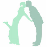 Ornement Photo Sculpture Épouse et pièce de monnaie<br><div class="desc">mariée à la menthe et marié</div>