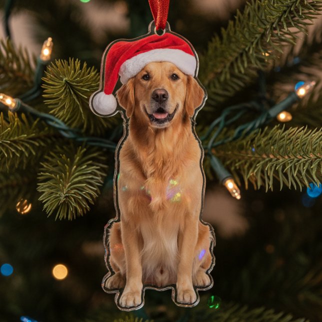 Ornement Photo Sculpture Family Pet Dog Cut Out Christmas Tree Ornament (Family Pet Dog Cut Out Christmas Tree Ornament
)