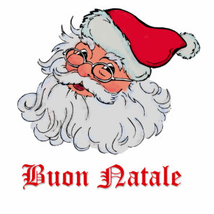 Ornement Photo Sculpture Italien le père noël #2