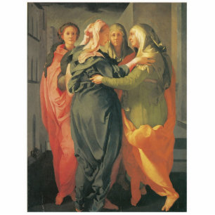 Ornement Photo Sculpture La visite - Jacopo DA Pontormo