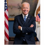Ornement Photo Sculpture Le vice-président Joe Biden de la présidence Obama<br><div class="desc">Portrait de Joe Biden,  vice-président démocrate,  bientôt en lice pour la présidence d'Obama.</div>
