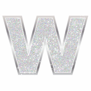 Ornement Photo Sculpture Lettre W