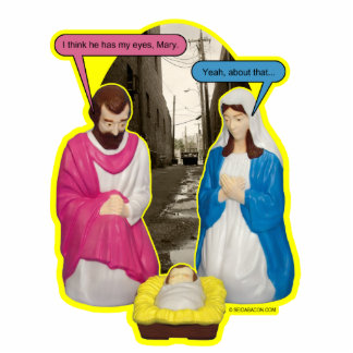 Ornement Photo Sculpture Ornement de bébé Jésus