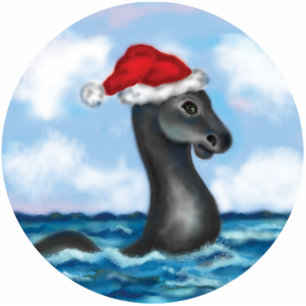 Ornement Photo Sculpture Ornement de champion de Père Noël