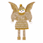 Ornement Photo Sculpture Ornement de Martzkin de tresse<br><div class="desc">Cet ornement de Noël de Martzkin de tresse semblera doux sur n'importe quel arbre ! Il fait pour faire une grande faveur de fête de vacances ou cadeau de Noël cravate-sur, aussi ! En outre disponible comme décoration, porte - clé, aimant, ou broche de table. De ma collection de Martzkin...</div>