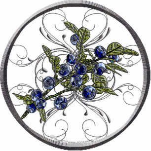 Ornement Photo Sculpture Ornement de myrtille