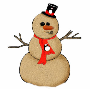 Ornement Photo Sculpture Ornement de Noël de Sandman