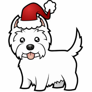 Ornement Photo Sculpture Ornement de Noël West Highland White Terrier