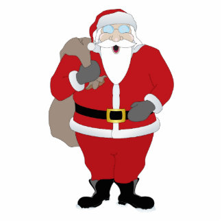 Ornement Photo Sculpture Ornement de Père Noël