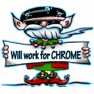 Ornement Photo Sculpture Ornement d'Elf de cycliste