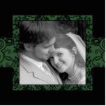 Ornement Photo Sculpture Ornement mariage<br><div class="desc">Invitations de mariage noir et blanc avec votre photo tournois invitations de mariage - Voir plus de tournois Enregistrer les dates et les invitations - Black Funky Elegant tournois de mariage Enregistrer la date, invitations de mariage, cartes de réponse RSVP, cartes de direction, cartes de remerciement et plus encore. Black...</div>
