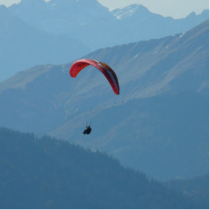 Ornement Photo Sculpture Parapente suisse