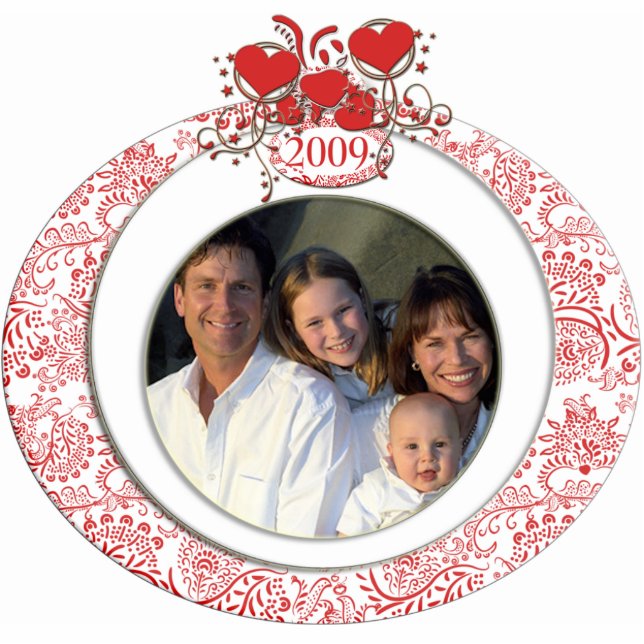 Ornement Photo Sculpture Photo de famille 2009 (Devant)