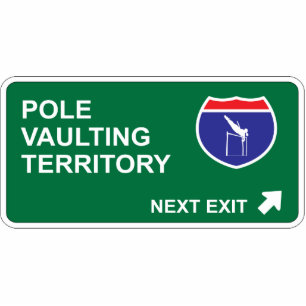 Ornement Photo Sculpture Prochaine sortie de saut à la perche