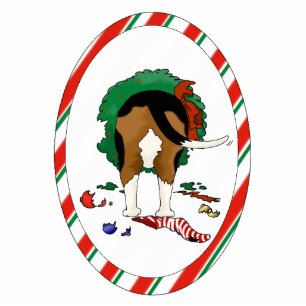 Ornement Photo Sculpture Rien n'aboutent un ornement de Noël de beagle