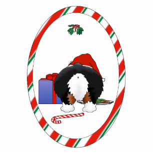 Ornement Photo Sculpture Rien n'aboutent un ornement de Noël de corgi