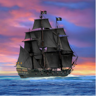 Ornement Photo Sculpture Voiles noires des sept mers