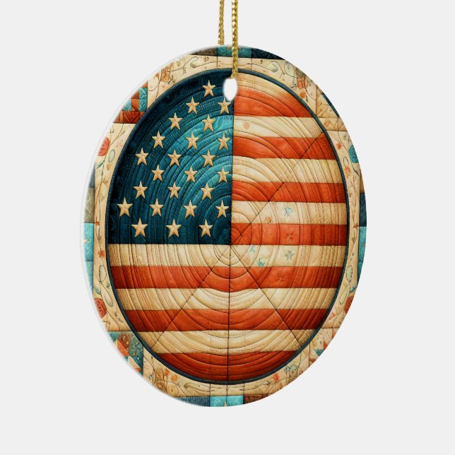 Ornement pour Entreprise de Couture Patchwork (Droite)