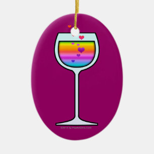 ORNEMENT POUR VERRE À VIN