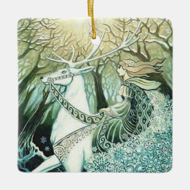 ornement princesse de noël (Devant)