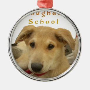 Ornement Rond Argenté Chaque chien a iTS DAY Hakuna Matata Joyeux jours 