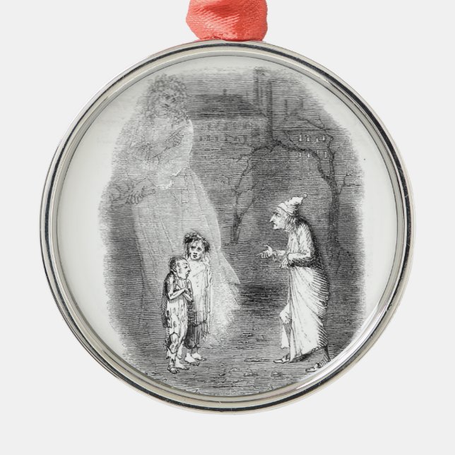 Ornement Rond Argenté L'ignorance et veulent (Devant)