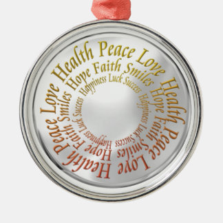 Ornement Rond Argenté ornament2