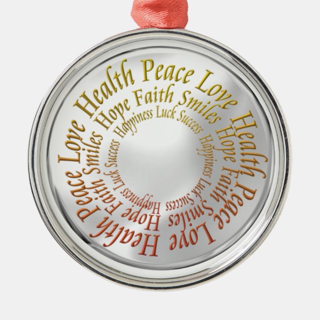 Ornement Rond Argenté ornament2 (Devant)