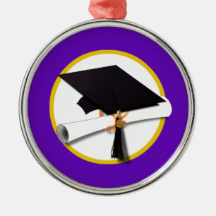 Ornement Rond Argenté Plafond de diplôme avec diplôme - Arrière - plan v