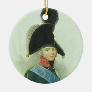 Ornement Rond En Céramique Alexandre (1777-1825) le grand empereur de tout le