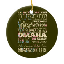 Attractions et endroits célèbres d'Omaha, Nebaska.