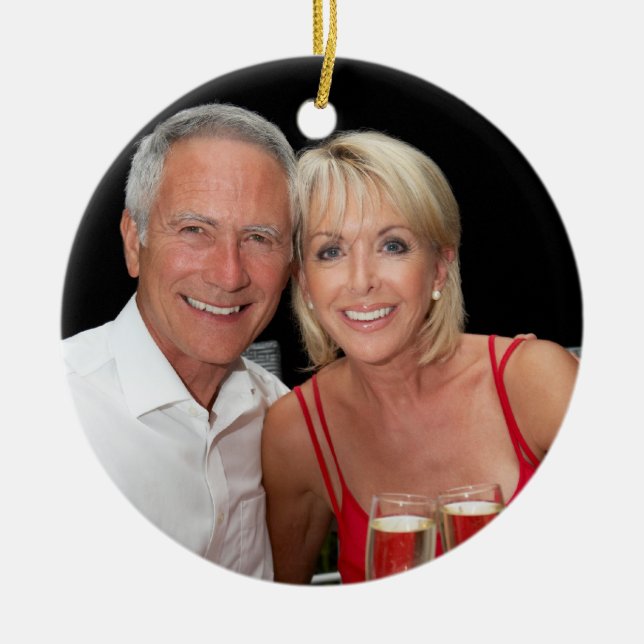 Ornement Rond En Céramique Auberges parfaites - SRF (Devant)