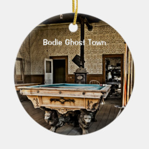 Ornement Rond En Céramique Bodie Ghost Town, California,