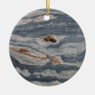 Ornement Rond En Céramique Boudinage