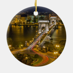 Ornement Rond En Céramique Budapest, Hongrie