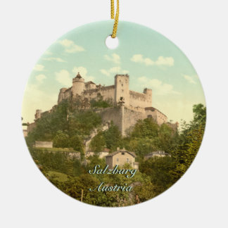 Ornement Rond En Céramique Château II, Salzbourg, Autriche de Hohensalzburg