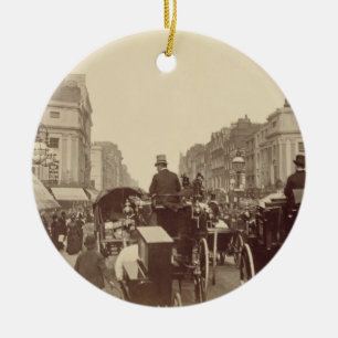 Ornement Rond En Céramique Cirque de régent, Londres, c.1880 (photo de sépi